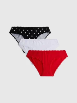 Pack de 3 braguitas mini con mucho algodón