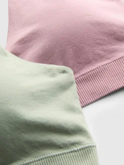 Pack de 2 bralettes suaves con escote de pico