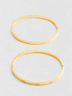 Pack de 2 brazaletes finos resistentes a la humedad
