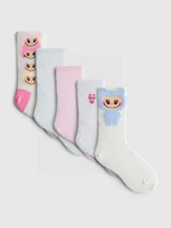 Pack de 5 calcetines altos con monstruos