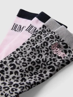 Pack de 2 calcetines altos de algodón puro