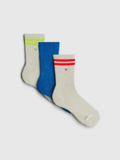 Pack de 3 calcetines altos deportivos