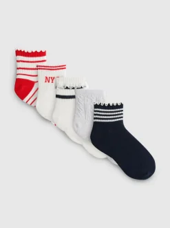 Pack de 5 calcetines con caña de 1/4 surtidos