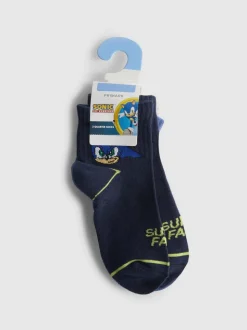 Pack de 3 calcetines de Sonic, el erizo