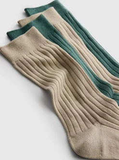Pack de 2 calcetines en mezcla de seda de The Edit