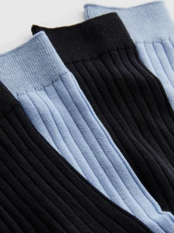 Pack de 2 calcetines en mezcla de seda de The Edit