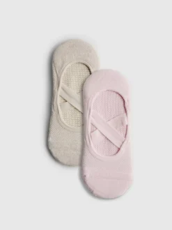 Pack de 2 calcetines tipo ballet para practicar yoga