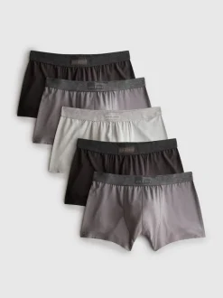 Pack de 5 calzoncillos bóxer de talle bajo