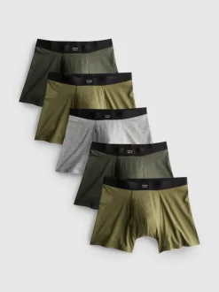 Pack de 5 calzoncillos bóxer jaspeados