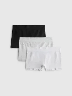 Pack de 3 calzoncillos bóxer sin costuras para niño