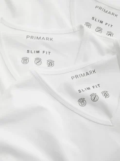 Pack de 3 camisetas con cuello de pico