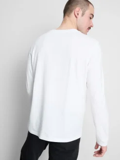 Pack de 2 camisetas de algodón de manga larga