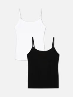 Pack de 2 camisetas de tirantes moldeadoras