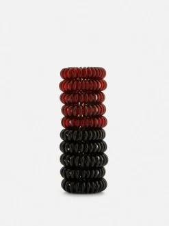 Pack de 10 cintas de pelo en espiral