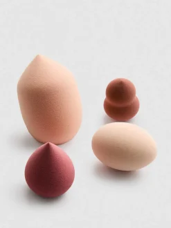Pack de 4 esponjas de maquillaje difuminadoras