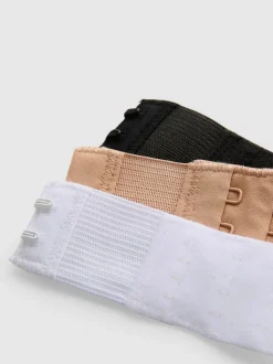 Pack de 3 extensores de sujetador con 2 corchetes