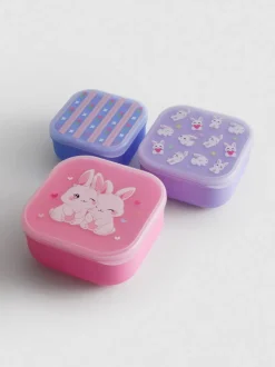 Pack de 3 fiambreras con tapa