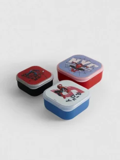 Pack de 3 fiambreras de Spider-Man de Marvel