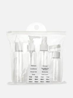 Pack de 5 frascos de viaje