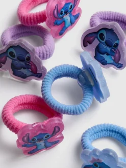 Pack de 6 gomas de pelo Stitch de Disney