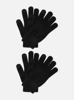 Pack de 2 guantes mágicos para pantallas táctiles