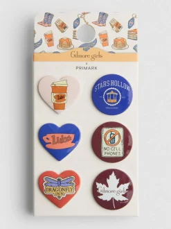 Pack de 6 imanes de Las chicas Gilmore
