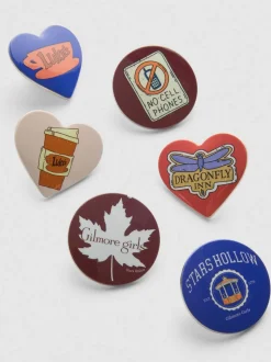 Pack de 6 imanes de Las chicas Gilmore