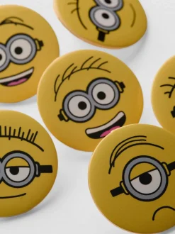 Pack de 6 insignias de los Minions