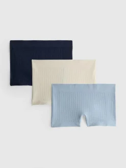Pack de 3 pantalones cortos boyfriend