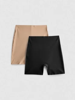 Pack de 2 pantalones cortos moldeadores sin costuras
