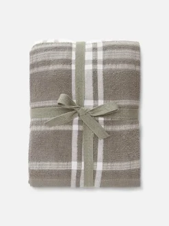 Pack de 4 paños de cocina de rizo de algodón