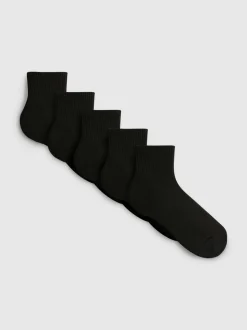 Pack de 5 pares de calcetines altos acanalados