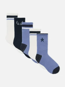 Pack de 5 pares de calcetines bajos deportivos