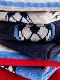Pack de 7 pares de calcetines bajos de fútbol