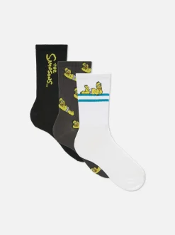 Pack de 3 pares de calcetines cortos de The Simpsons