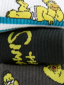 Pack de 3 pares de calcetines cortos de The Simpsons
