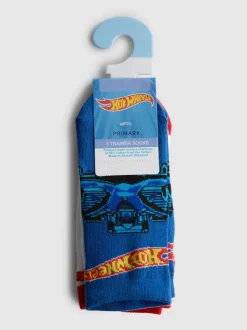 Pack de 3 pares de calcetines de Hot Wheels