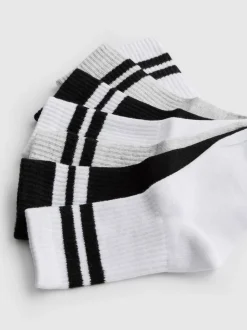 Pack de 7 pares de calcetines deportivos de canalé