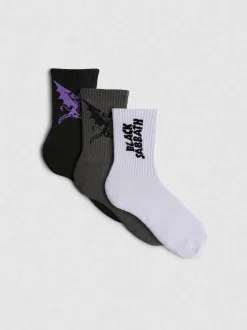 Pack de 3 pares de calcetines de Black Sabbath