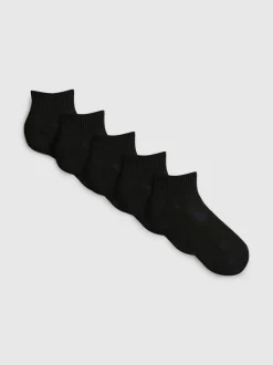 Pack de 5 pares de calcetines deportivos acanalados