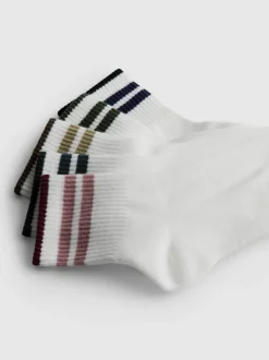 Pack de 5 pares de calcetines deportivos con rayas