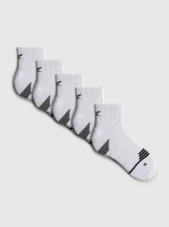 Pack de 5 pares de calcetines deportivos de 1/4