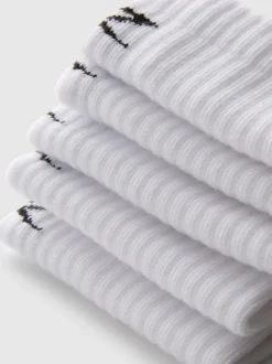 Pack de 5 pares de calcetines deportivos de 1/4