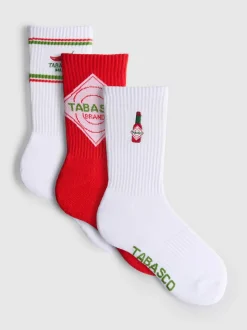 Pack de 3 pares de calcetines de Tabasco