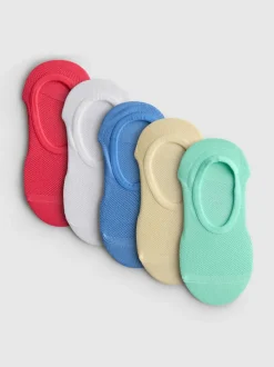 Pack de 5 pares de calcetines deportivos invisibles