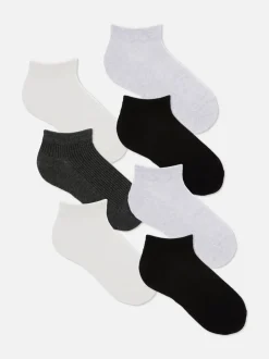 Pack de 7 pares de calcetines en tonos neutros