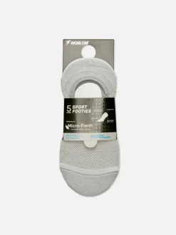 Pack de 5 pares de calcetines invisibles deportivos