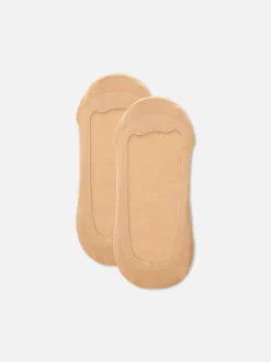 Pack de 2 pares de calcetines invisibles