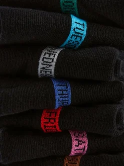 Pack de 7 pares de calcetines para los siete días de la semana