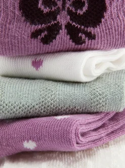 Pack de 5 pares de calcetines tobilleros con lazo